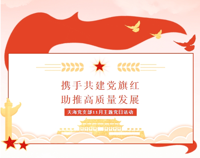 11月主題黨日｜攜手共建黨旗紅 助推高質量發(fā)展